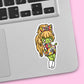 Groovy Zombae water resistant vinyl sticker from MagpieSoul 