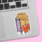 Kawaii Pumpkin Juice Milk Carton Sticker