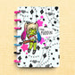 Colorful heavy duty snap on laminated planner cover of Zombae hey puddin by MagpieSoul 