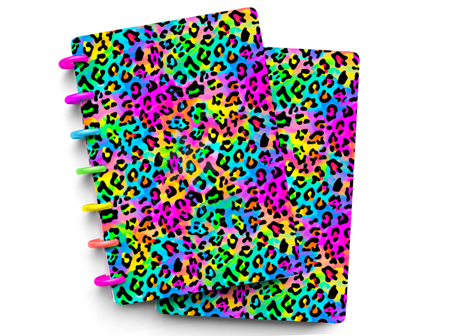 Leopard Laminated Planner Cover