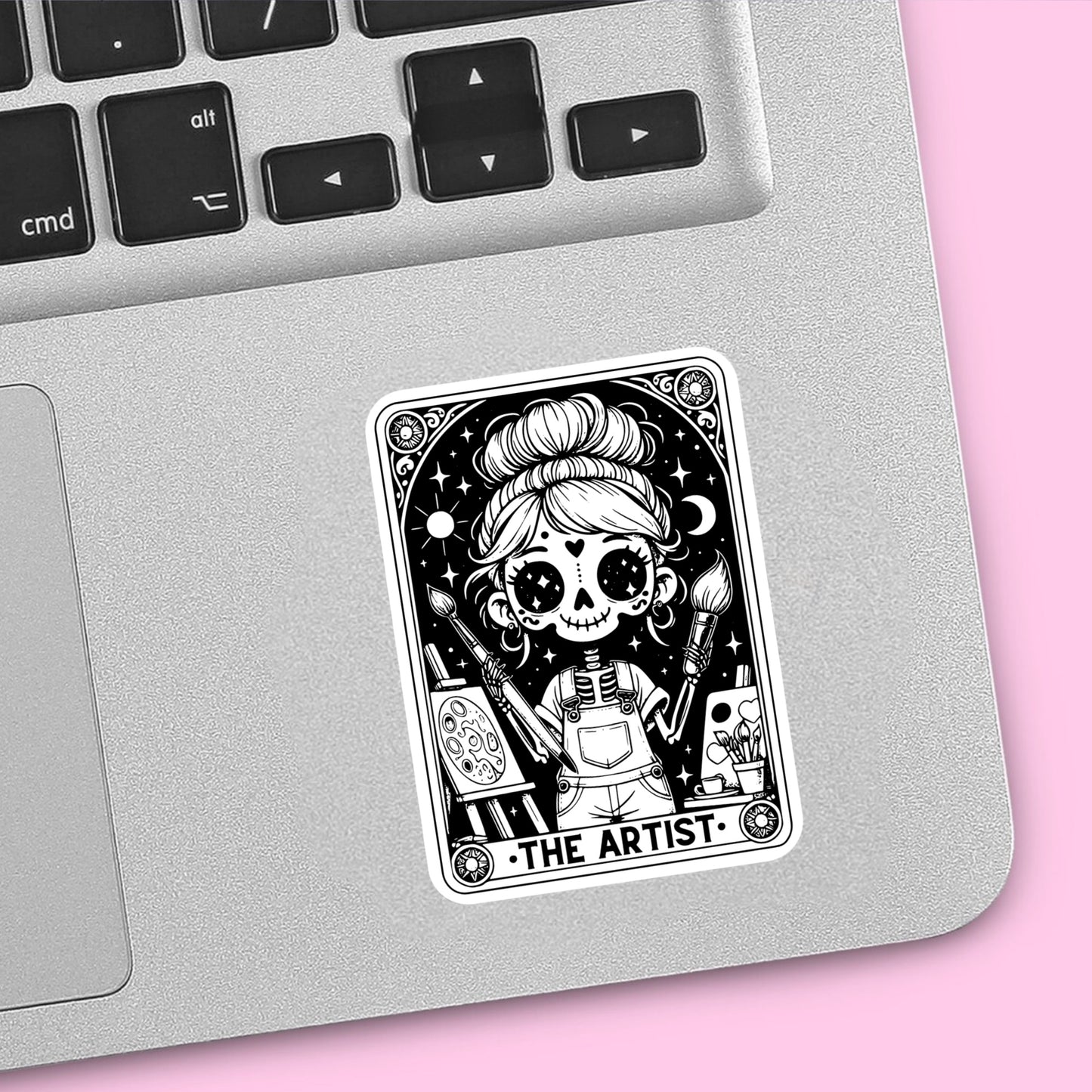 The Artist Tarot Card Vinyl Sticker