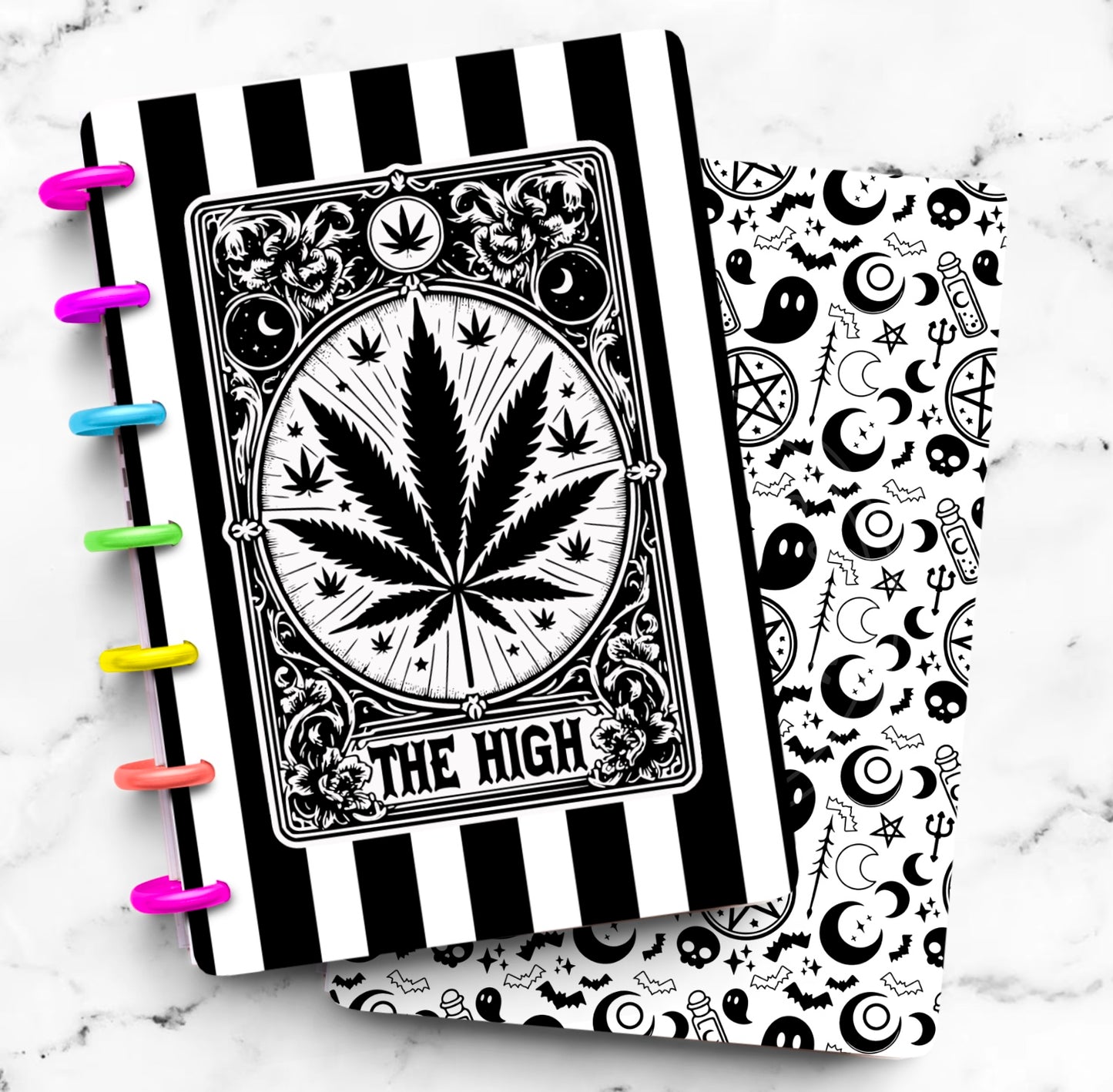 The High Tarot Laminated Planner Cover