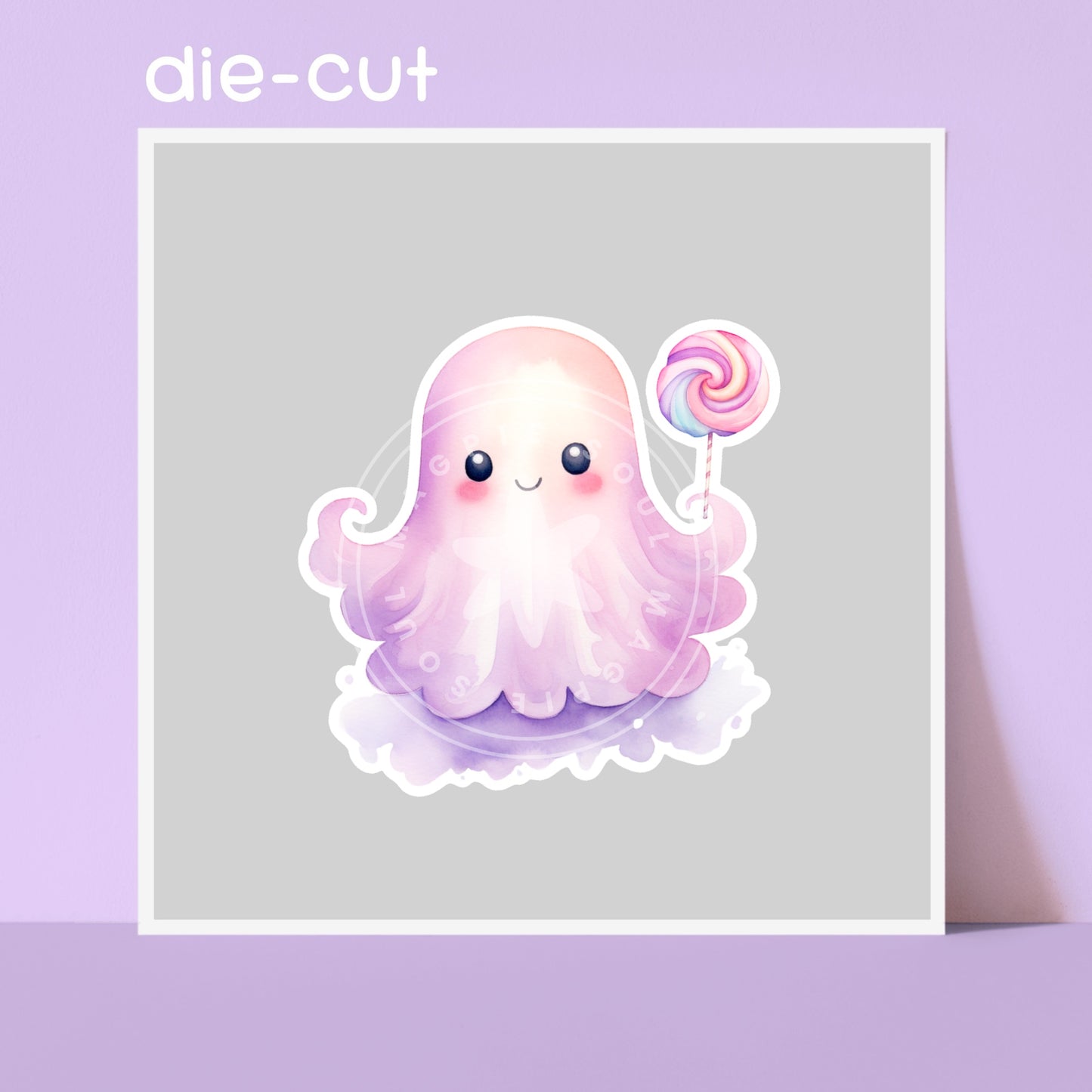 Pastel Ghost Paper Die Cut