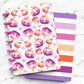 Discbound Planner Cover | Ring Planner Dashboard | Pastel Pumpkins