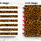 Discbound Planner Cover | Ring Planner Dashboard | Leopard