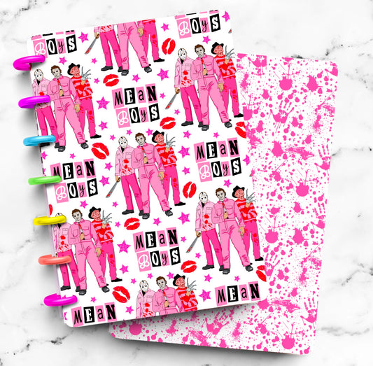 Halloween Mean Boys Laminated Planner Cover