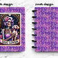 Discbound Planner Cover | Ring Planner Dashboard | Dog Lover Tarot