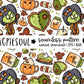 Thanksgiving Zombae Seamless Pattern