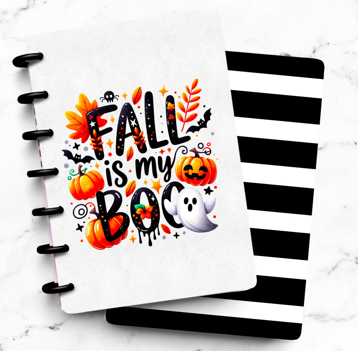 Discbound Planner Cover | Ring Planner Dashboard | Fall Is My Boo