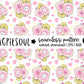 Kawaii Bunny Toast Seamless Pattern