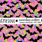 Bat Rainbow Seamless Pattern