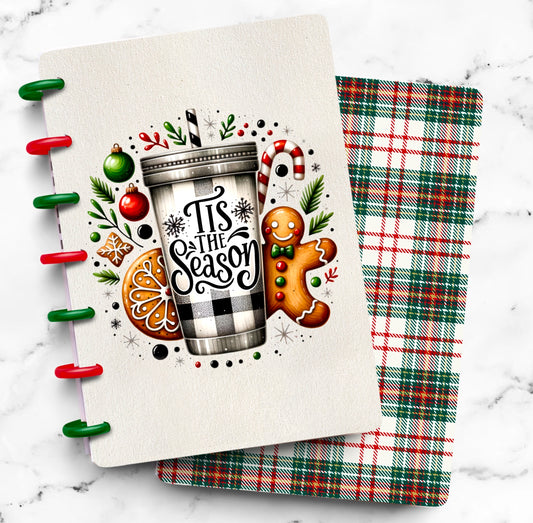 Discbound Planner Cover | Ring Planner Dashboard | Tis The Season - Fall