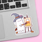 Kawaii Ghost Artist Vinyl Sticker