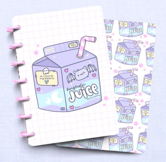 Discbound Planner Cover | Ring Planner Dashboard | Bat Juice Box