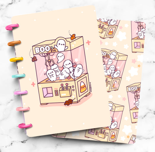 Discbound Planner Cover | Ring Planner Dashboard | Boo Box Ghosts