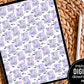 Boo Box Batty Digital Pattern Paper