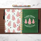 Discbound Planner Cover | Ring Planner Dashboard | Farm Fresh Christmas Trees