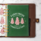 Discbound Planner Cover | Ring Planner Dashboard | Farm Fresh Christmas Trees