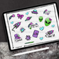 Spaced Out Planner Stickers