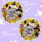 Kawaii Halloween Sticker - Pick Your Colors