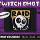 Raid Skeleton Animated Twitch & Discord Emote