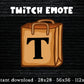 Tea Bag Twitch & Discord Emote