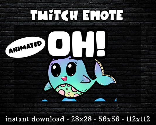 Oh, Whale! Animated Twitch & Discord Emote
