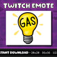 Gaslighting Twitch & Discord Emote