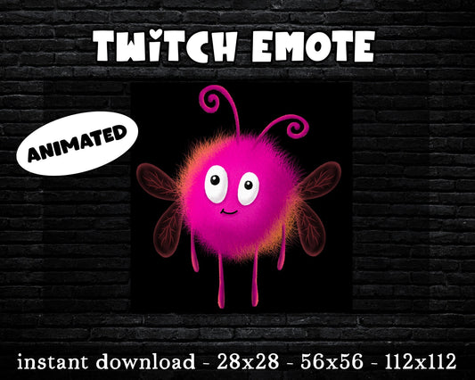 Kissy Bug Animated Twitch & Discord Emote