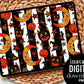 Vintage Halloween Stripe - Digital Pattern Paper