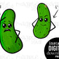 Dramatic Pickles Clipart Bundle