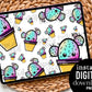 Kawaii Pastel Cactus - Digital Pattern Paper