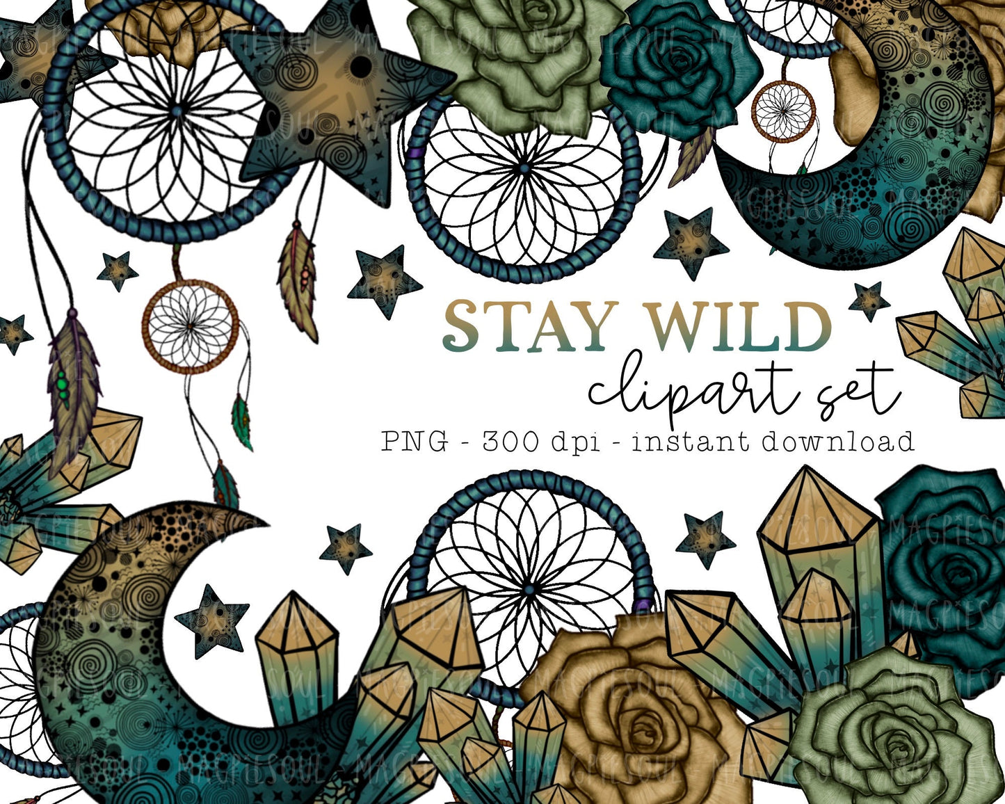 Stay Wild Clipart