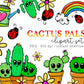 Cactus Pals Clipart Bundle
