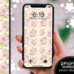 Kawaii Bunny Toast iPhone Wallpaper