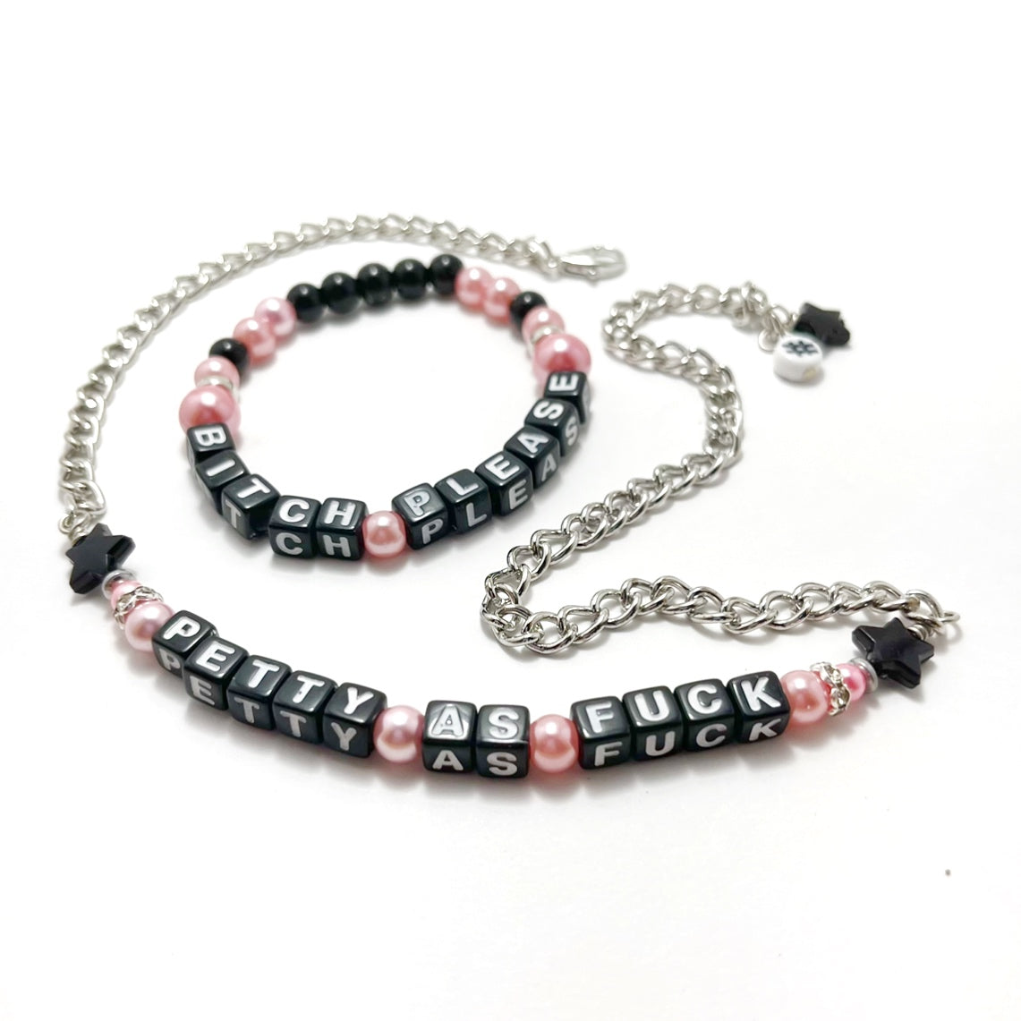 Petty AF! Necklace & Bracelet Set