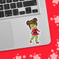 Christmas Zombae Sticker