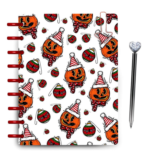 Scary Little Christmas Laminated Planner Cover