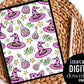 Pastel Witch Hat - Digital Pattern Paper