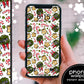 Spooky Wreath Christmas Zombie iPhone Wallpaper