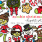 Zombie Christmas Spooky Clipart Bundle