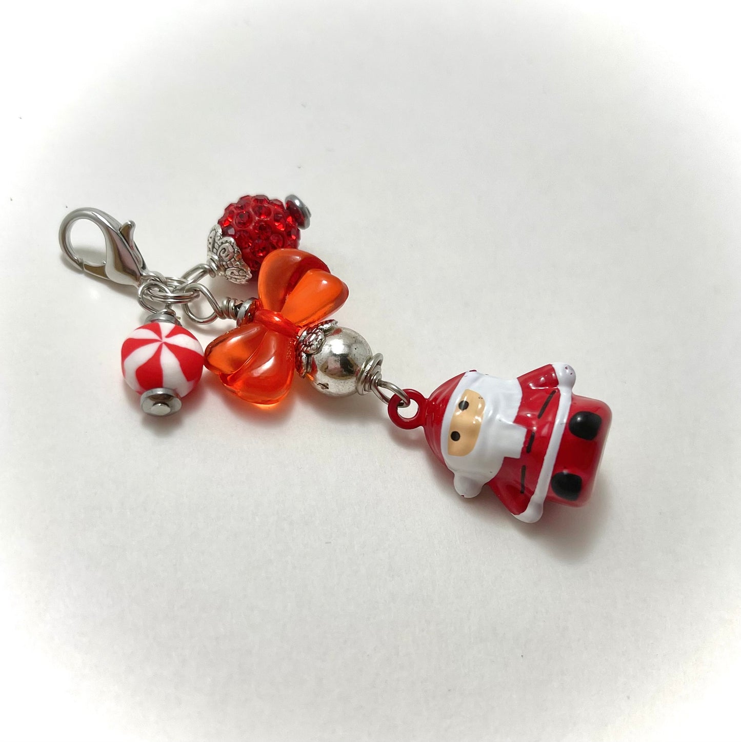 Jingle Bell Bow Charms