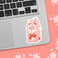 Sweet Strawberry Milk Sticker